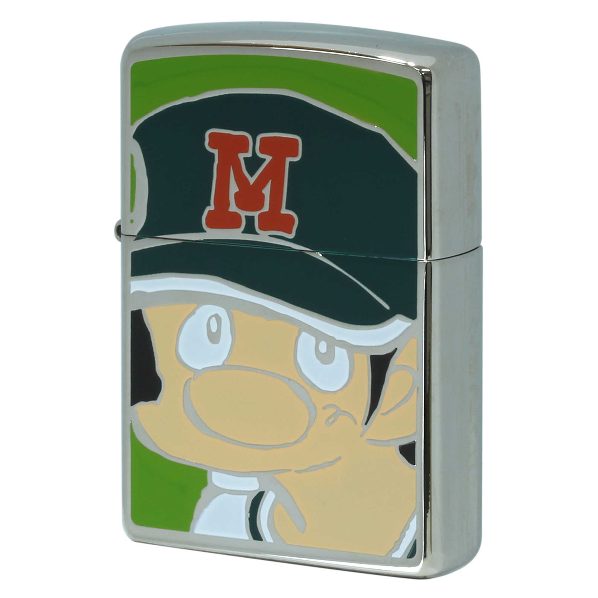 絶版/ヴィンテージ Zippo ジッポー 中古 2006年製造 殿馬一人 50th Anniversary 腕時計セット No.0147  [N]未使用・新品
