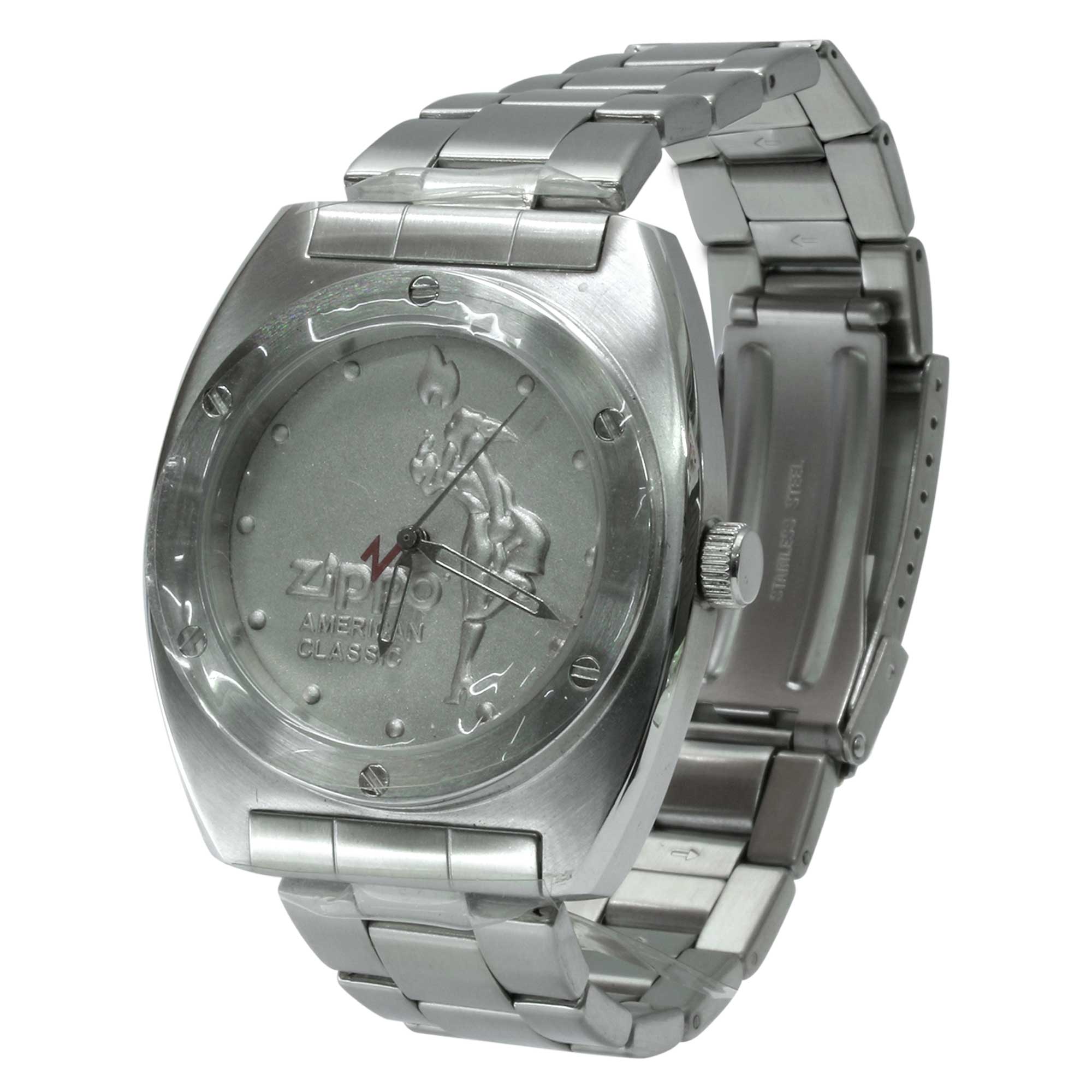 絶版/ヴィンテージ Zippo ジッポー 中古 ZIPPO BIS-2 腕時計 Windy Girl  [N]未使用・新品