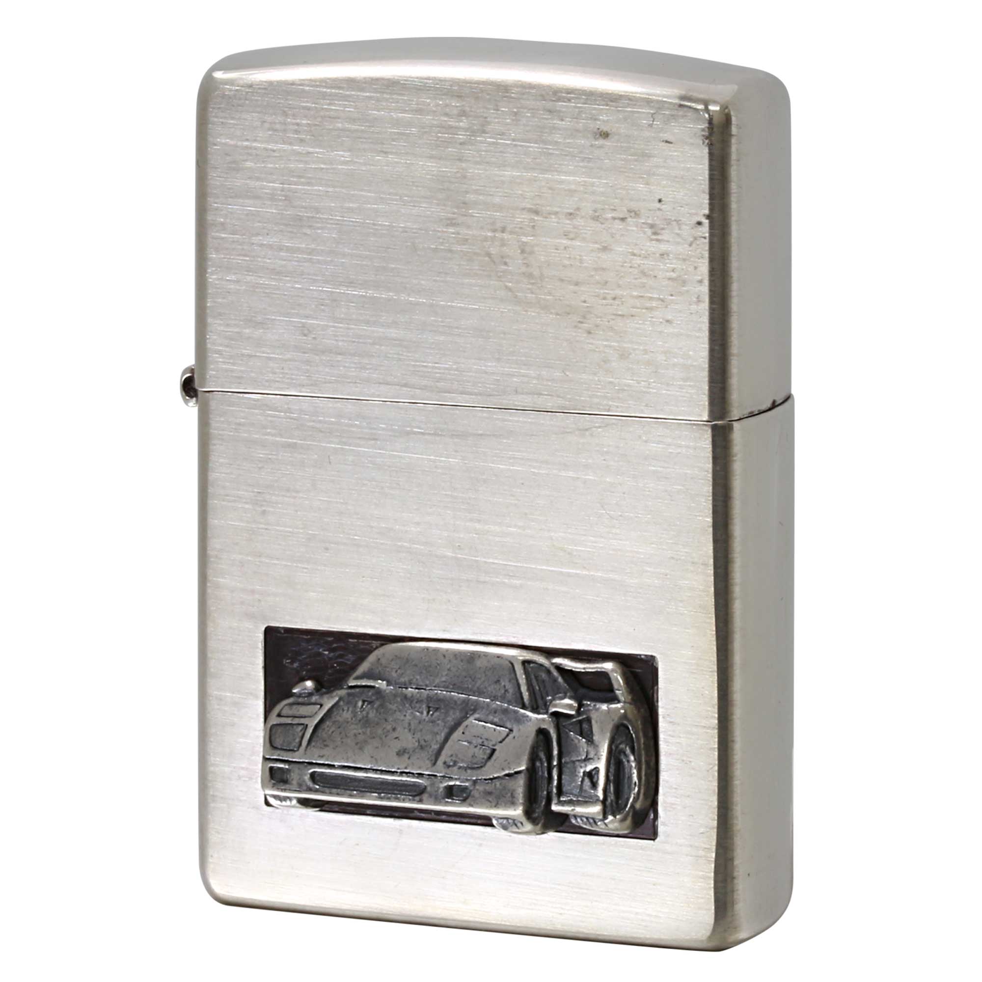 絶版/ヴィンテージ Zippo ジッポー 中古 2000年製造 F40 Car Metal 車 メタル  [S]ほぼ新品同様