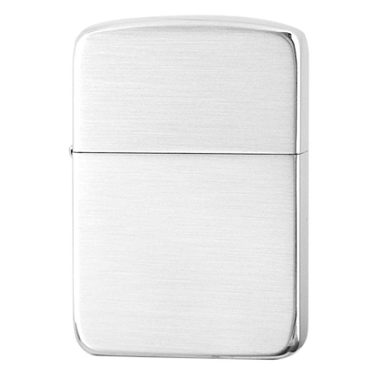 Zippo ジッポー 1941レプリカ 無地 100 ミクロン ＃1941 サテーナ つや消し ブラッシュド 銀メッキ 80006
