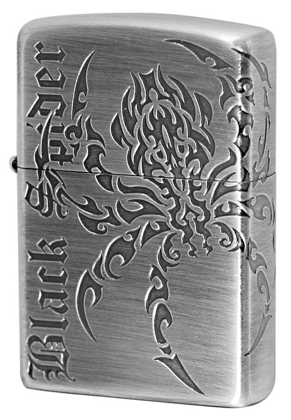 Zippo ジッポー ブラック&シルバー スパイダー