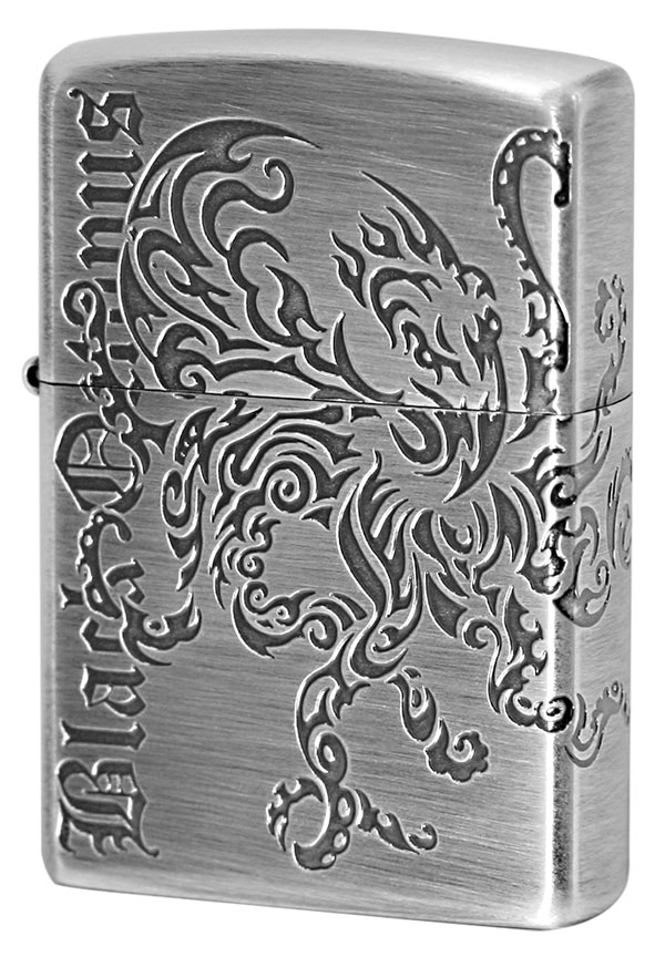 Zippo ジッポー ブラック&シルバー オクトパス