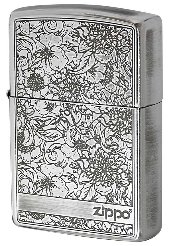 Zippo ジッポー Peony ピオニー SV メール便可
