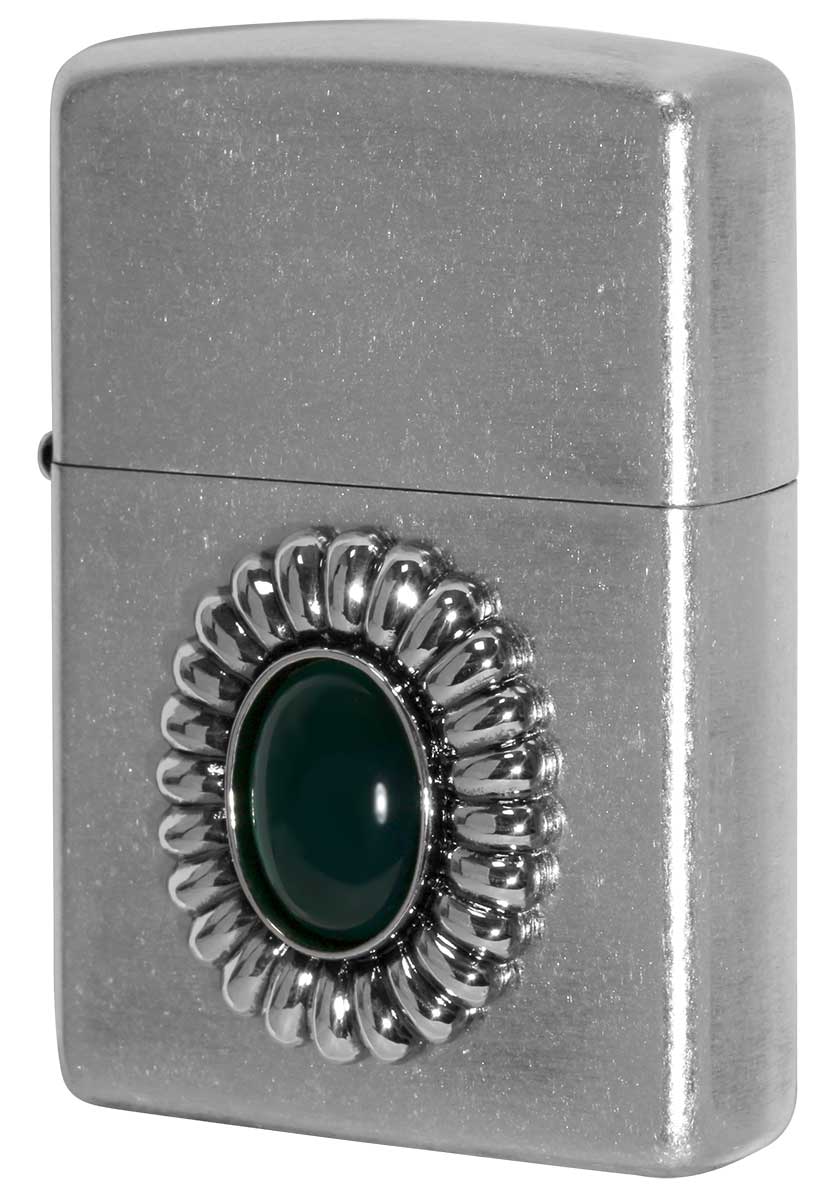Zippo ジッポー Power Stone パワーストーン グリーンアゲード 70639 メール便可