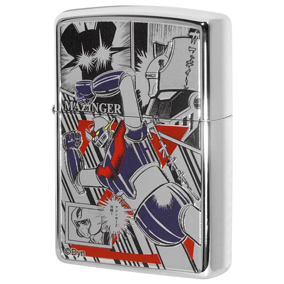 Zippo ジッポー マジンガーZ アニメ キャラ MAZINGER Z 銀メッキ 70655