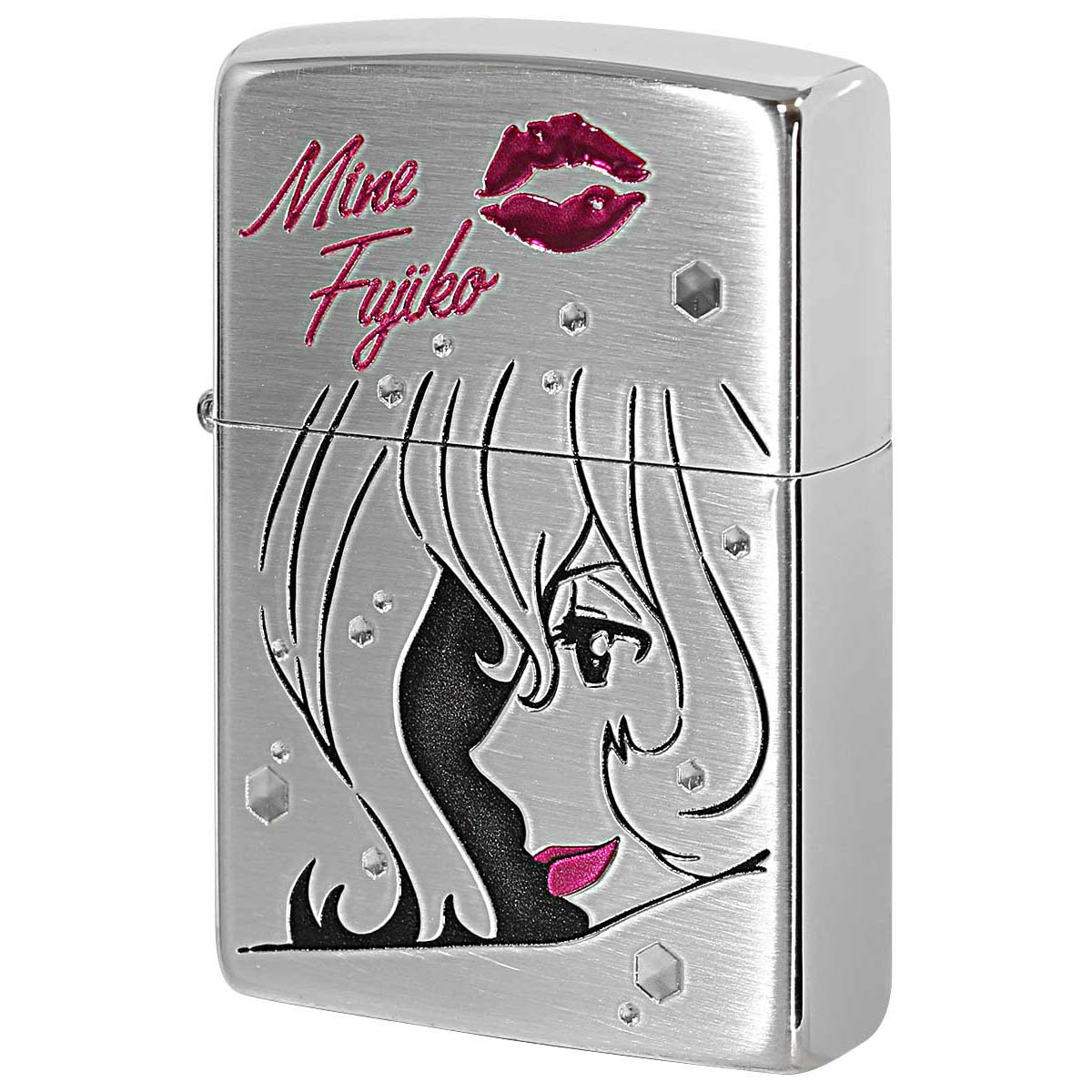Zippo ジッポー ルパン三世 アニメ キャラ 不二子 After shower 銀メッキ オフィシャルライセンス品 80201