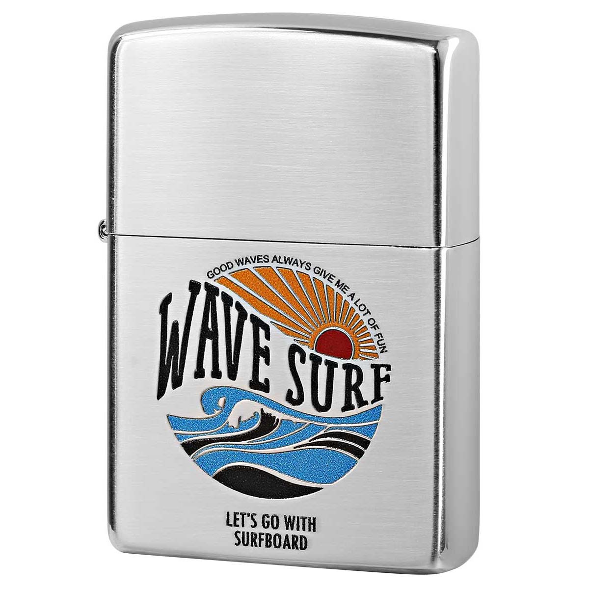 Zippo ジッポー サーフィン サンライズ Surfing Sunrise つや消し サテーナ 80062 メール便可