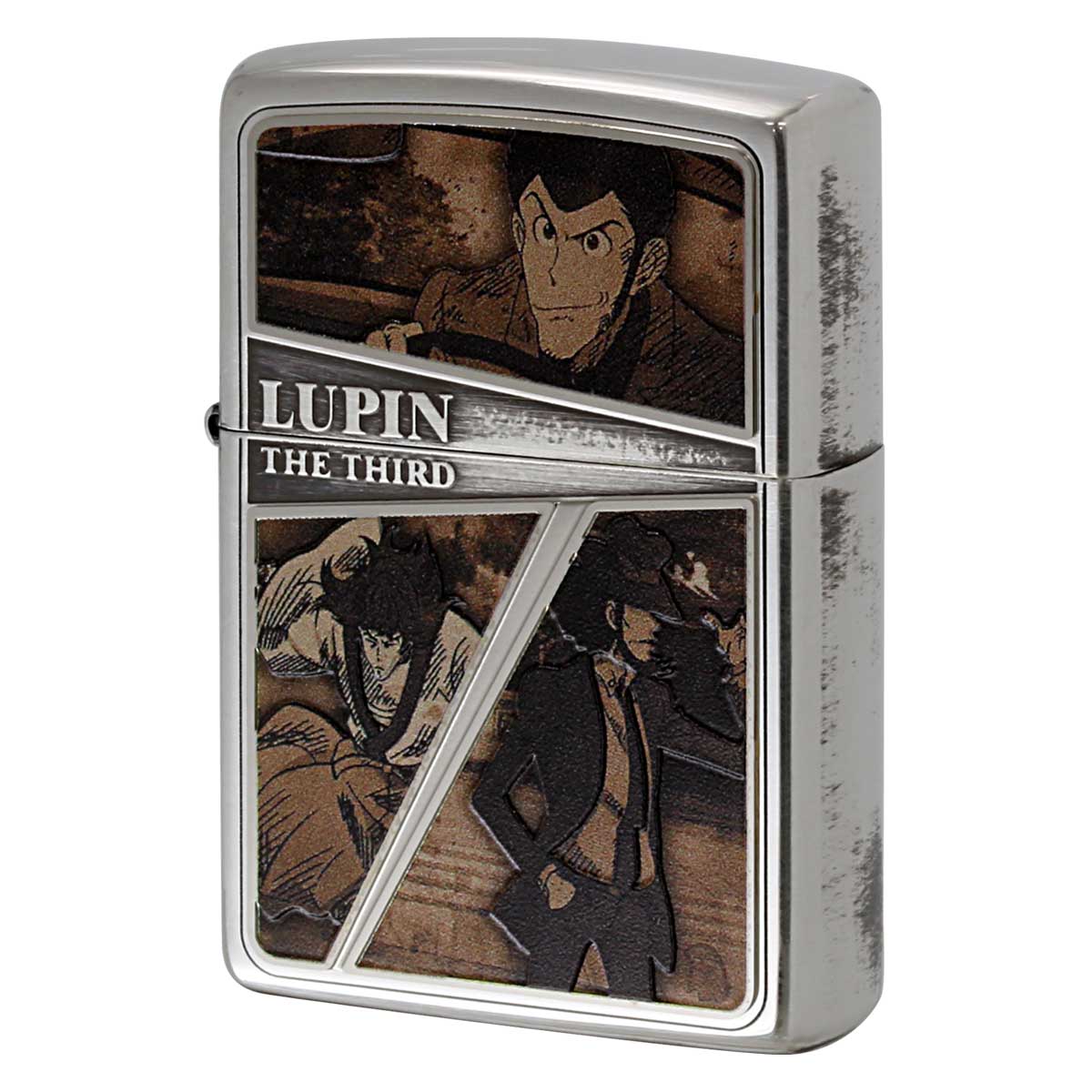 Zippo ジッポー ルパン三世 アニメ キャラ セピアフレーム オフィシャルライセンス品 80230