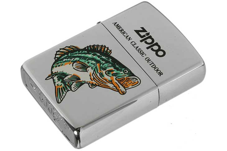 Zippo ジッポー 絶版・1997年製造 AMERICAN CLASSIC OUTDOOR A High Polish Chrome メール便可