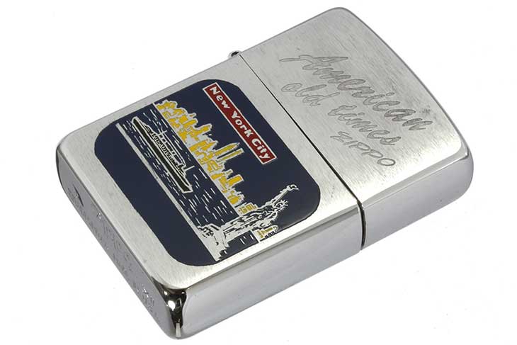 Zippo ジッポー 絶版・1996年製造 American old times New York City メール便可