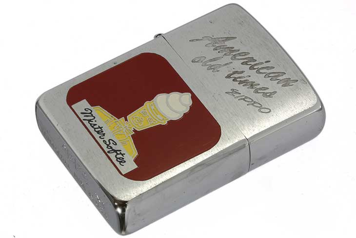 Zippo ジッポー 絶版・1996年製造 American old times Mister Softee メール便可