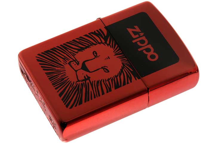 Zippo ジッポー 絶版・1998年製造 ライオン Lion 2-5846 メール便可