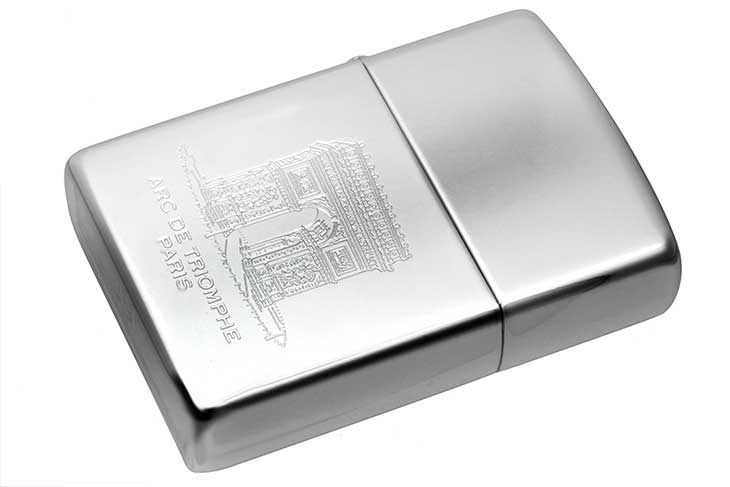 Zippo ジッポー 絶版・1991年製造 凱旋門 PARIS メール便可