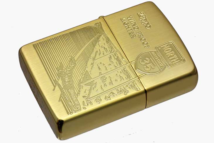 Zippo ジッポー 絶版・1993年製造 NORTH INTERSTATE 北州連絡高速道路 35号線 メール便可