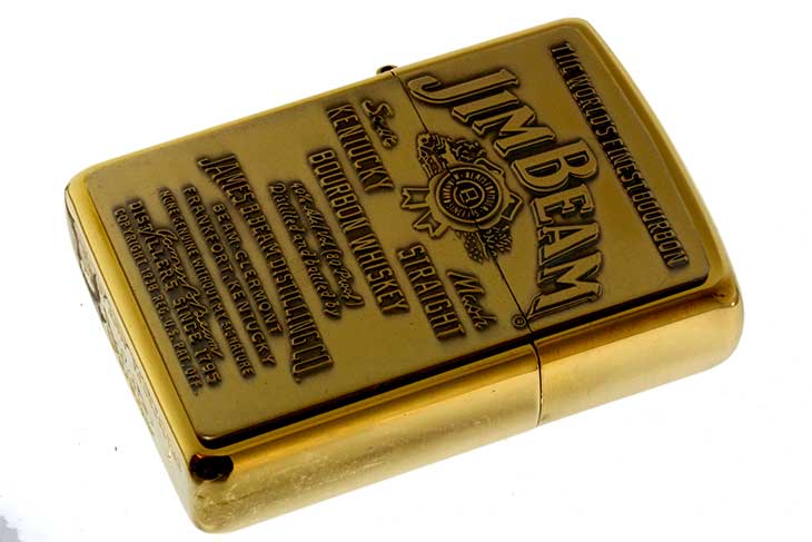 Zippo ジッポー 絶版・1995年製造 JIM BEAM ジム・ビーム 254JB 929