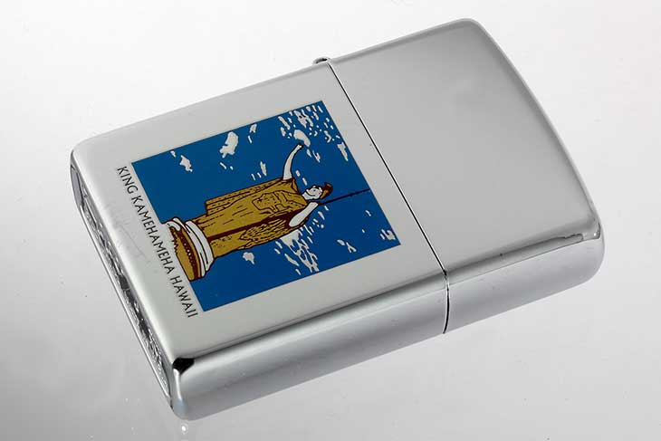 Zippo ジッポー 絶版・2000年製造 KING KAMEHAMEHA HAWAII カメハメハ大王 メール便可