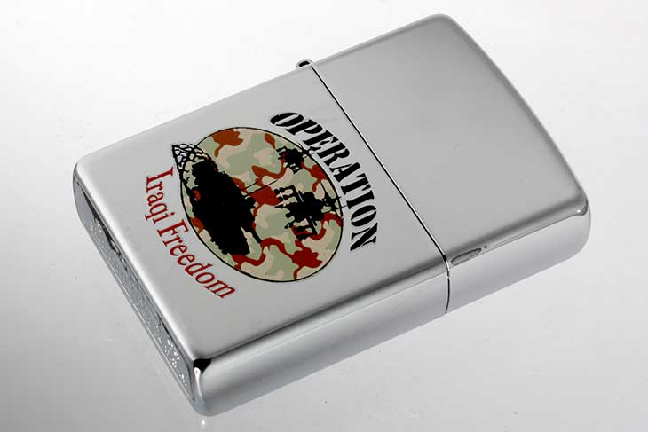 Zippo ジッポー 絶版・2003年製造 OPERATION Iraqi Freedom イラク戦争 メール便可