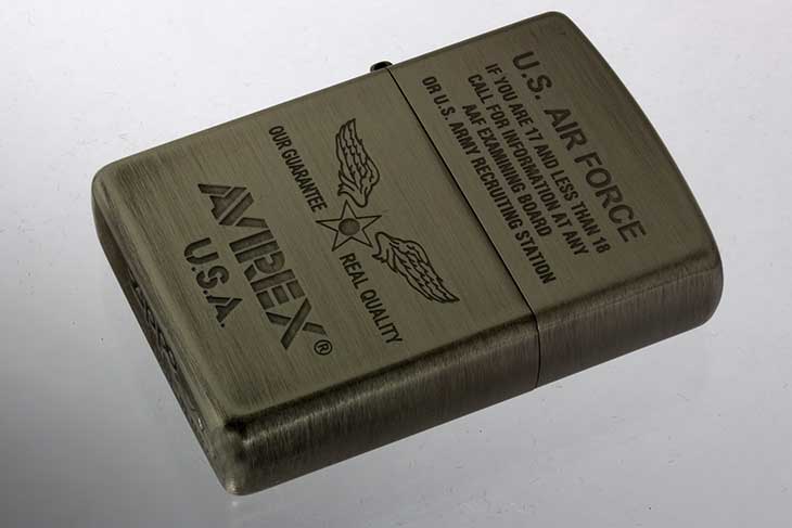 Zippo ジッポー 絶版・1999年製造 U.S. AIR FORCE AVIREX アヴィレックス メール便可