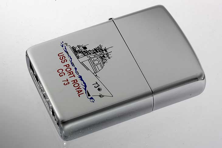 Zippo ジッポー 絶版・1995年製造 USS PORT ROYAL ポート・ロイヤル CG 73 メール便可
