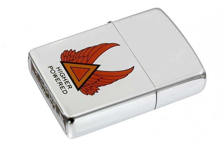 Zippo ジッポー 絶版・1995年製造 HIGHER POWERED メール便可
