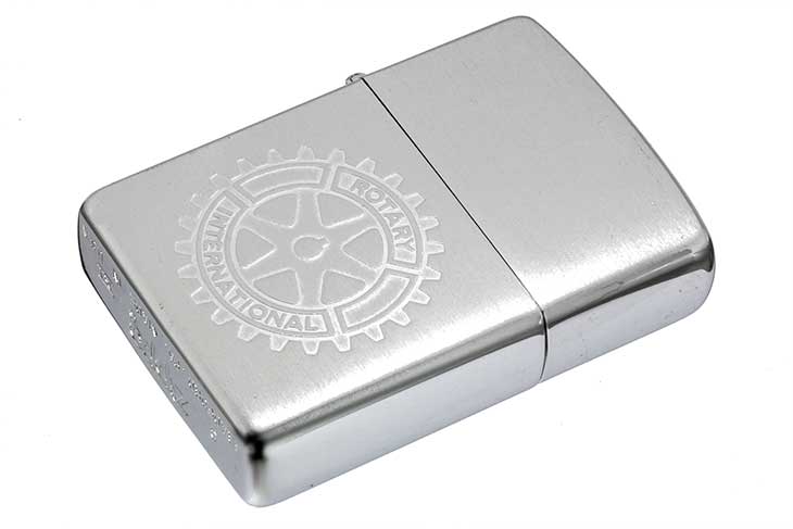 Zippo ジッポー 絶版・1995年製造 ROTARY INTERNATIONAL メール便可