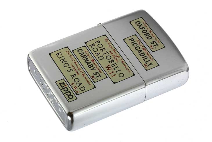 Zippo ジッポー 絶版・1995年製造 ストリート・サイン・プレート メール便可
