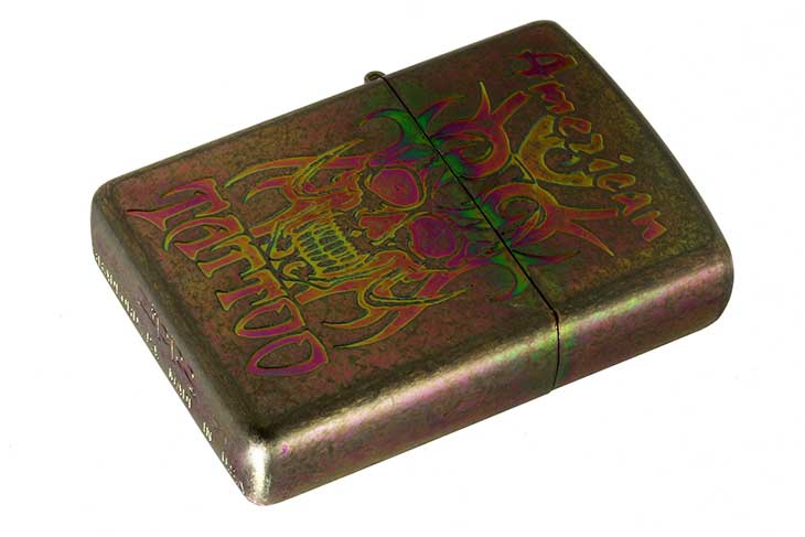 Zippo ジッポー 絶版・1995年製造 タトゥーミラクルカラー メール便可