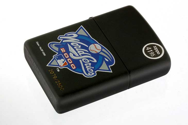Zippo ジッポー 絶版・2000年製造 MLBP 2000 year World Series No.2079 メール便可