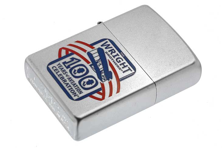 Zippo ジッポー 絶版・2003年製造 ライト兄弟 初飛行100周年記念 メール便可