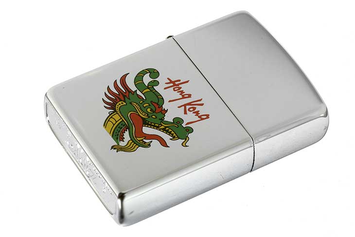 Zippo ジッポー 絶版・1995年製造 Hong Kong 香港 メール便可
