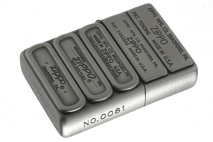 Zippo ジッポー 絶版・1996年製造 ボトムズメタル Bottomz Metal SV