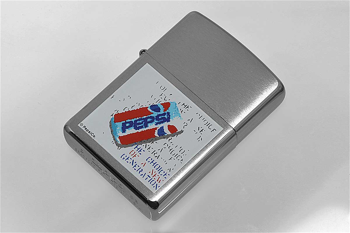 Zippo ジッポー 絶版・2003年製造 PEPSI ペプシ US加工 B メール便可