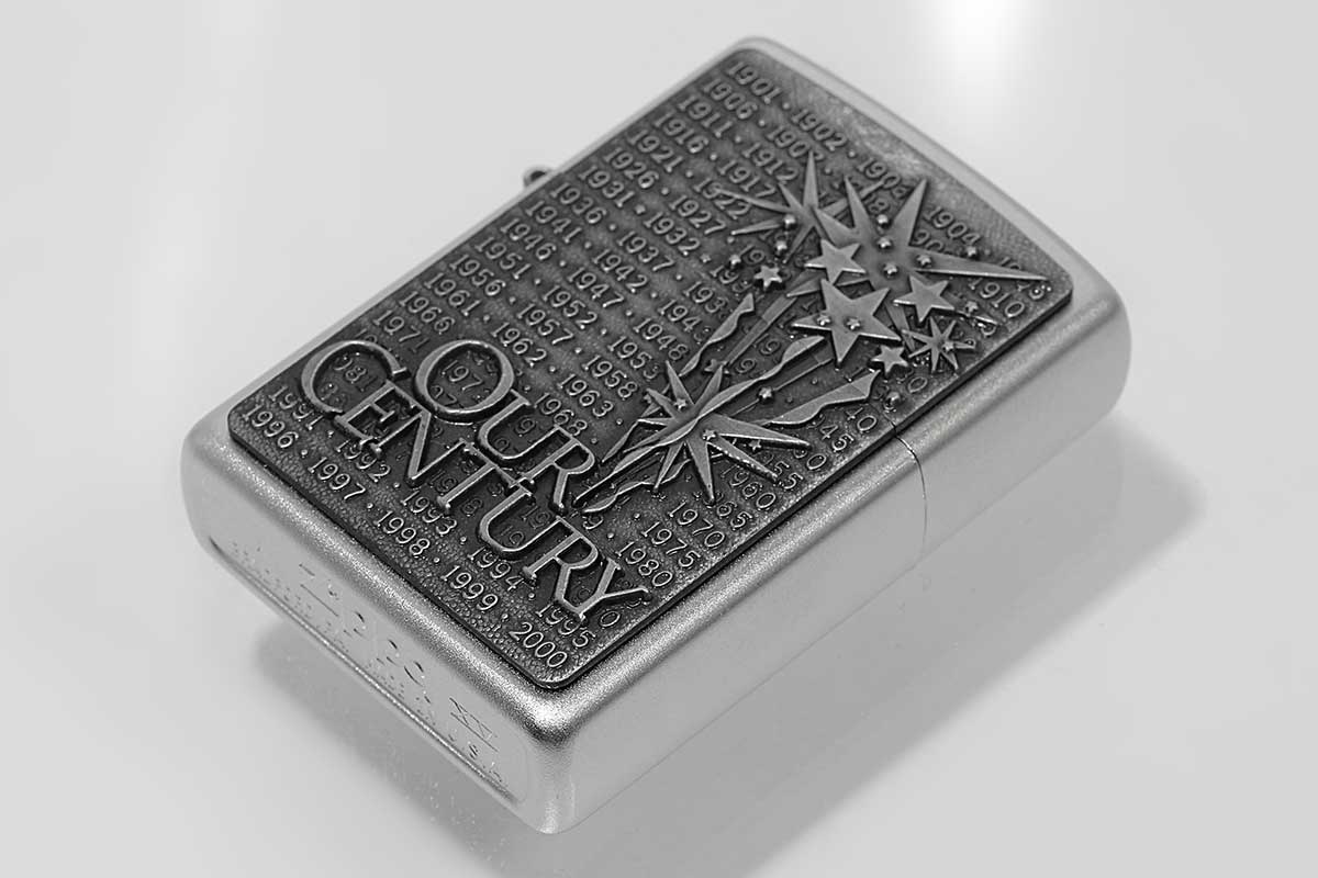 Zippo ジッポー 絶版・1999年製造 The last Zippo collectible of the 20th century OUR CENTURY
