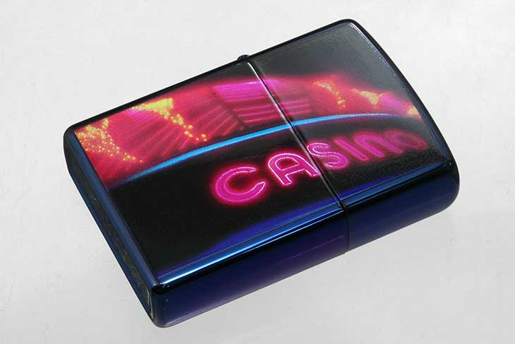 Zippo ジッポー 絶版・2005年 MTB2015G CASINO 20613 メール便可