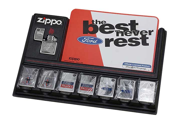 Zippo ジッポー 絶版・1997年製造 Ford the best never rest OFFICIAL LICENSED PRODUCT フォード 7個セット