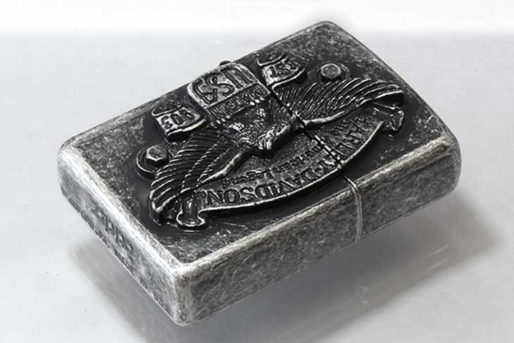 Zippo ジッポー 絶版・1994年製造 Harley davidson ハーレーダビッドソン バックルメタル2