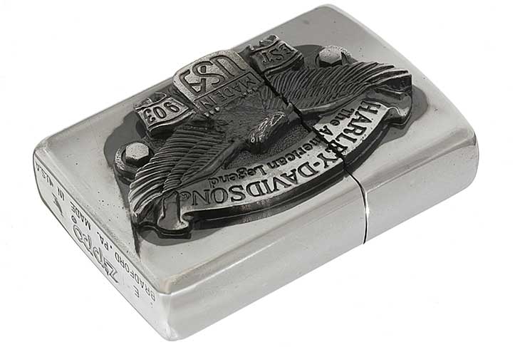 Zippo ジッポー 絶版・1994年製造 Harley davidson ハーレーダビッドソン バックルメタル4