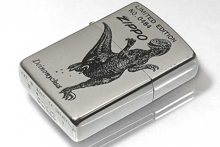 Zippo ジッポー 絶版・1993年製造 Dinosaur collection LIMITED EDITION ダイナソーコレクション No.0484