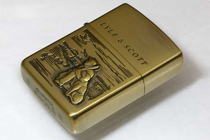 Zippo ジッポー 絶版・1991年製造 LYLE＆SCOTT ライル＆スコット