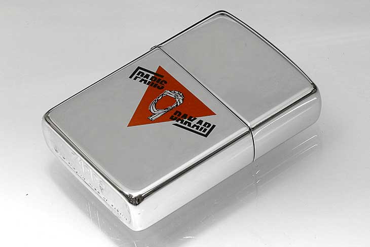 Zippo ジッポー 絶版・1991年製造 PARIS DAKAR パリダカ B メール便可