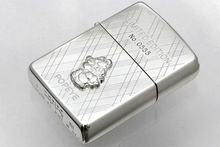 Zippo ジッポー 絶版・1995年製造 ポパイ POPEYE LIMITED EDITION No.0555