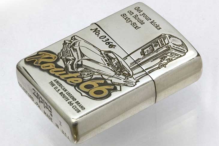 Zippo ジッポー 絶版・1994年製造 1000個限定 Ronte66 LIMITED No.0366