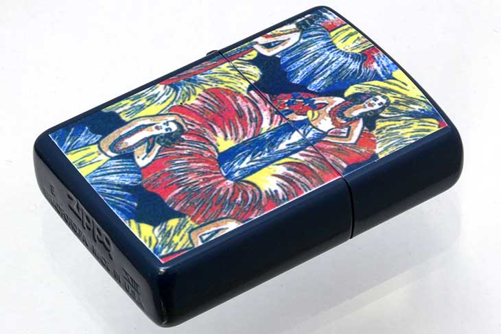 Zippo ジッポー 絶版・1997年製造 HAWAIIAN COLLECTION A メール便可