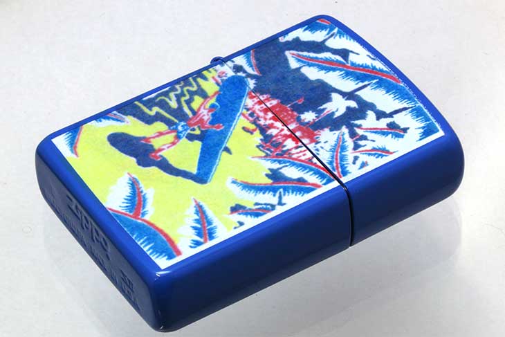 Zippo ジッポー 絶版・1996年製造 HAWAIIAN COLLECTION B メール便可