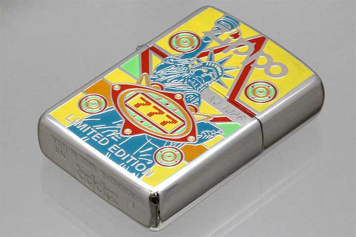 Zippo ジッポー 絶版・1996年製造 自由の女神 LINITED EDITION No.1026