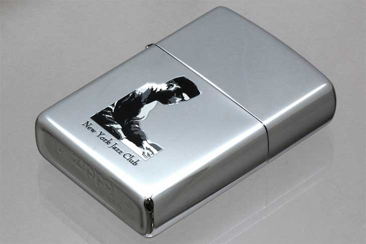 Zippo ジッポー 絶版・2000年製造 NEW YORK JAZZ CLUB PIANO メール便可