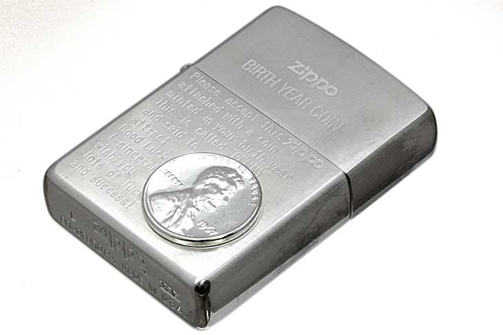 Zippo ジッポー 絶版・1999年製造 BIRTH YEAR COIN 1967年コイン