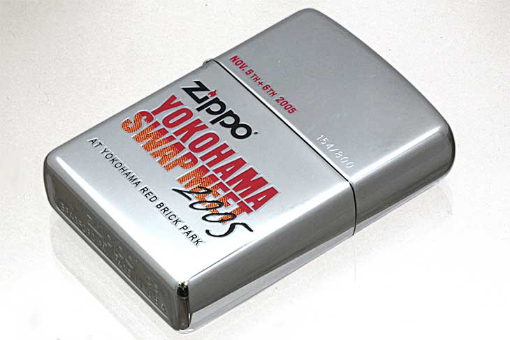 Zippo ジッポー 絶版・2005年製造 横浜スワップミート記念 2005 No.154