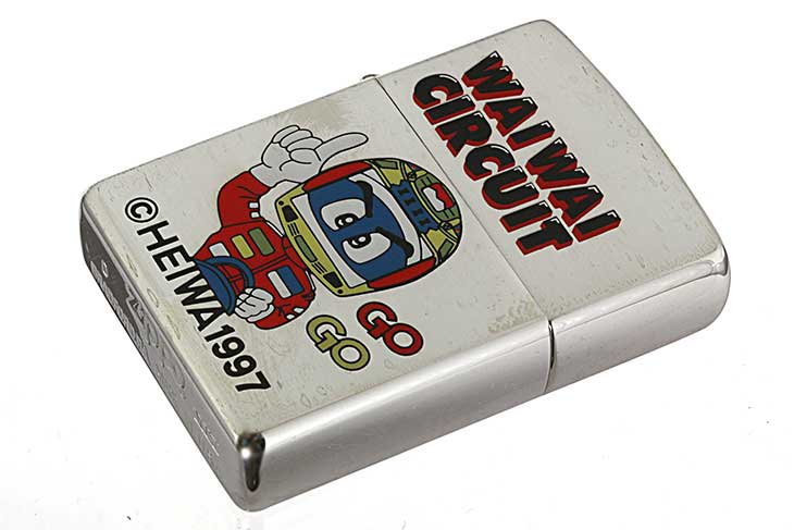Zippo ジッポー 絶版・1998年製造 HEIWA WAIWAI CIRCUIT SP ドライバー メール便可