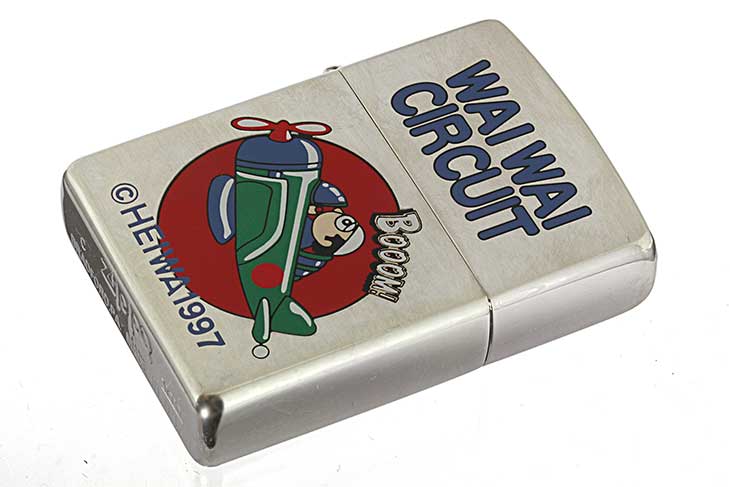 Zippo ジッポー 絶版・1998年製造 HEIWA WAIWAI CIRCUIT SP 八べぇ メール便可